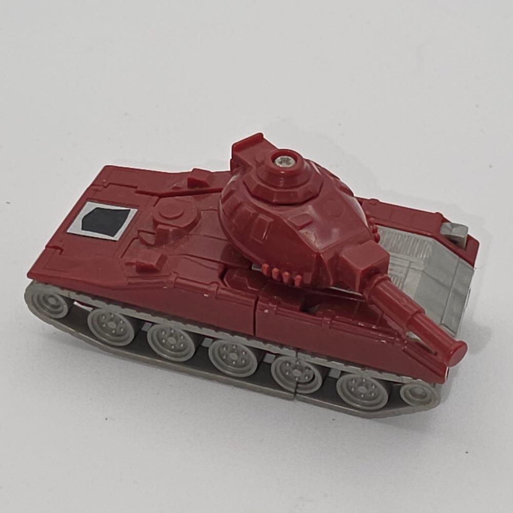 Takara Transformers G1 Warpath Mini-Vehicle Red Tank Good 1984 Japan Vintage Toy